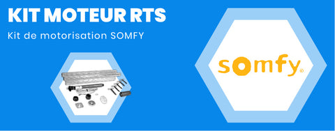 Kit motorisation Somfy RTS
