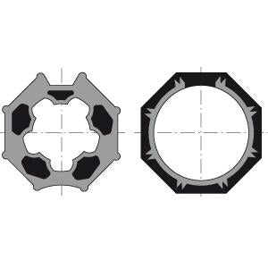 Adaptations pour Moteurs SOMFY / SIMU Ø 50 mm | Tube Octo de 60