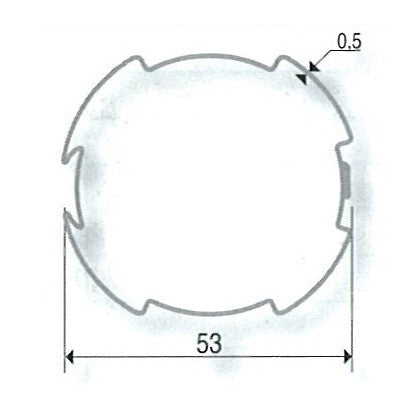 Adaptations pour Moteurs SOMFY / SIMU Ø 50 mm | Tube Deprat 53