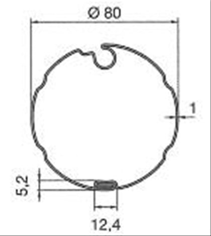 Adaptations pour Moteurs SOMFY / SIMU Ø 50 mm | Tube Rollerbat 80
