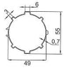 Adaptations pour Moteurs SOMFY / SIMU Ø 50 mm | Tube SOPROFEN 50