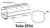 Tube ZURFLUH de Ø 54 mm x 0.5 | Longueur 2000mm