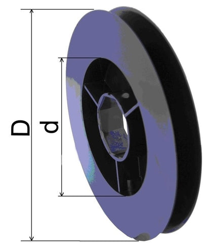 Poulies de sangle à clipper Ø 100