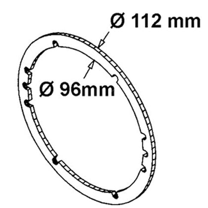 Bride de fixation treuil DPT1002