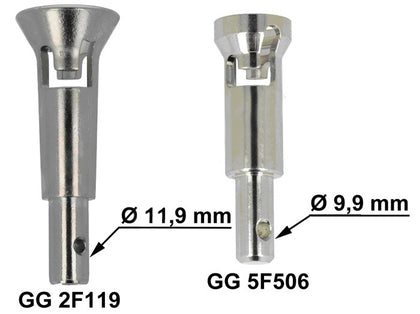 Entonnoir pour sortie de caisson mâle Ø 11.9 mm