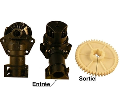 Treuil pour coffre SOPROFEN Chrono VRX / CRX - Entrée hexagonale de 7 mm - Sortie crabot de 20 mm