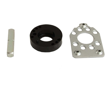 Distanziatore, base, quadrato da 8 mm e viti