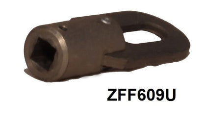 Manchon à boucle zingué pour sortie de caisson carré de 8