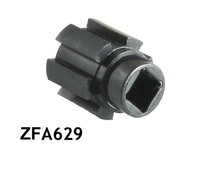 Moyeu crabot carré de 10 pour treuil ZFC181