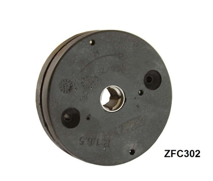 Mini argano a vite, spessore 22 mm - esagono 7 mm - uscita quadrata femmina 10 mm