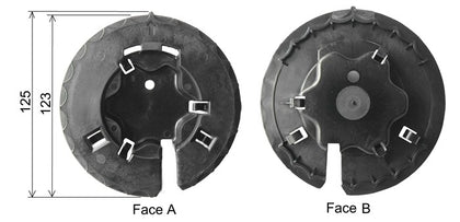 Support moteur SOMFY pour coffre EUREKO
