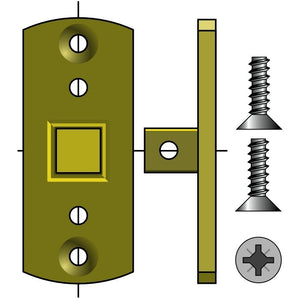 Support carré de 10 pour moteur SOMFY pour moteur Ø 50