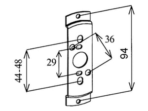 Plaque support moteur