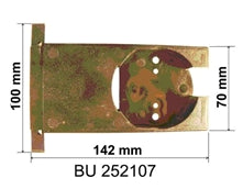 Ensemble de tiroir support moteur et palier opposé pour axe 60mm