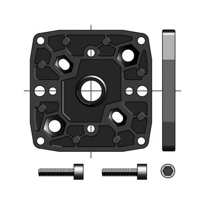 Support moteur CSI multi entraxe