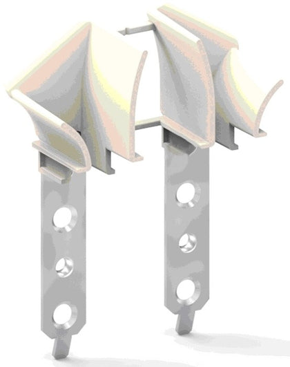 Paire de tulipes tradi tunnel pour lame de 9mm à river