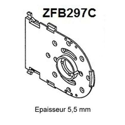 Tiroir pour motorisation de coffre PLASTIVAL de 210