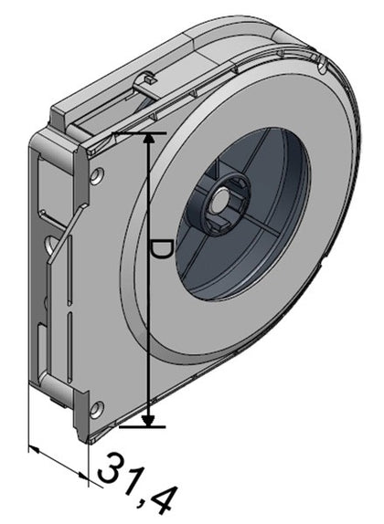 Tiroir REHAU sangle C230 - sans collerette