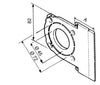 Supports de moteur pour coffre Modulo