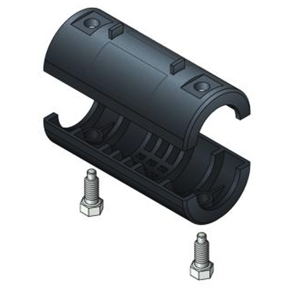 Anpassung für CENTRIS-Motoren (Metallvorhänge) Ø 60 - Für Rohr Ø 34 mm