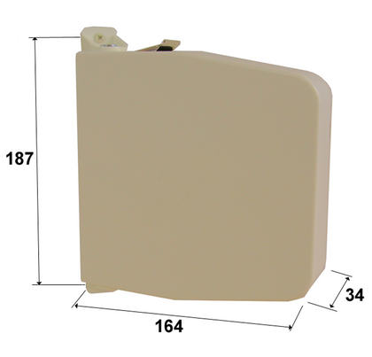 Enrouleurs de sangle blancs grande capacité Avec 11 ml de sangle