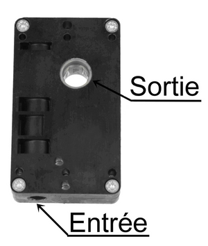 Treuil à vis sans fin rapport 10/65