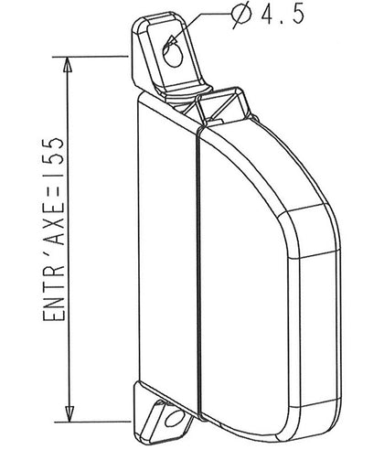 Enrouleur de sangle Alutoile | sans sangle