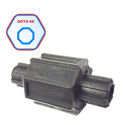 Embout débrayable pour tube octo de 40 mm