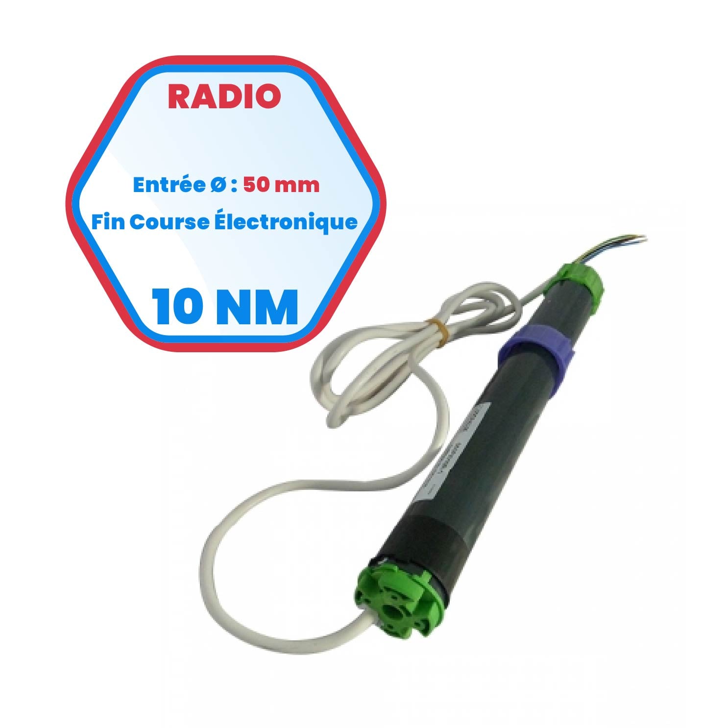 Moteur Profalux Radio Zigbee - 10Nm/16trs - Ø50mm