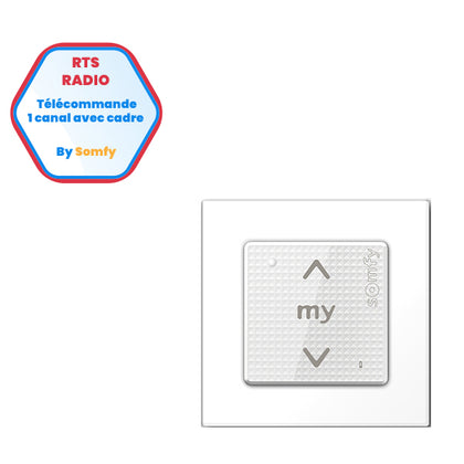 Module Sensitif Smoove 1 RTS blanc avec cadre