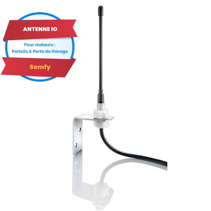 Antenne Somfy IO pour moteur de portail et porte de garage