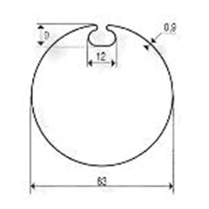 Adaptation pour Moteur Somfy LT 50 | Tube WELZER 63