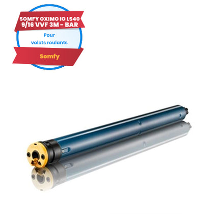 Moteur Somfy Oximo IO Ø40mm 9/16