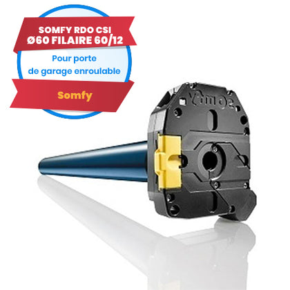Moteur Somfy filaire LT60 RDO CSI 60/12