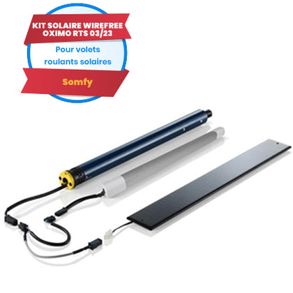 Kit Somfy RTS Solaire Ø40 - WireFree 03/23