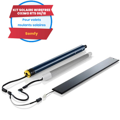 Kit Somfy RTS Solaire Ø40 - WireFree 06/18