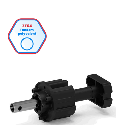 Vielseitiges Tandem für ZF64-Röhre