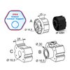 Embout ZF64 pour compensateur